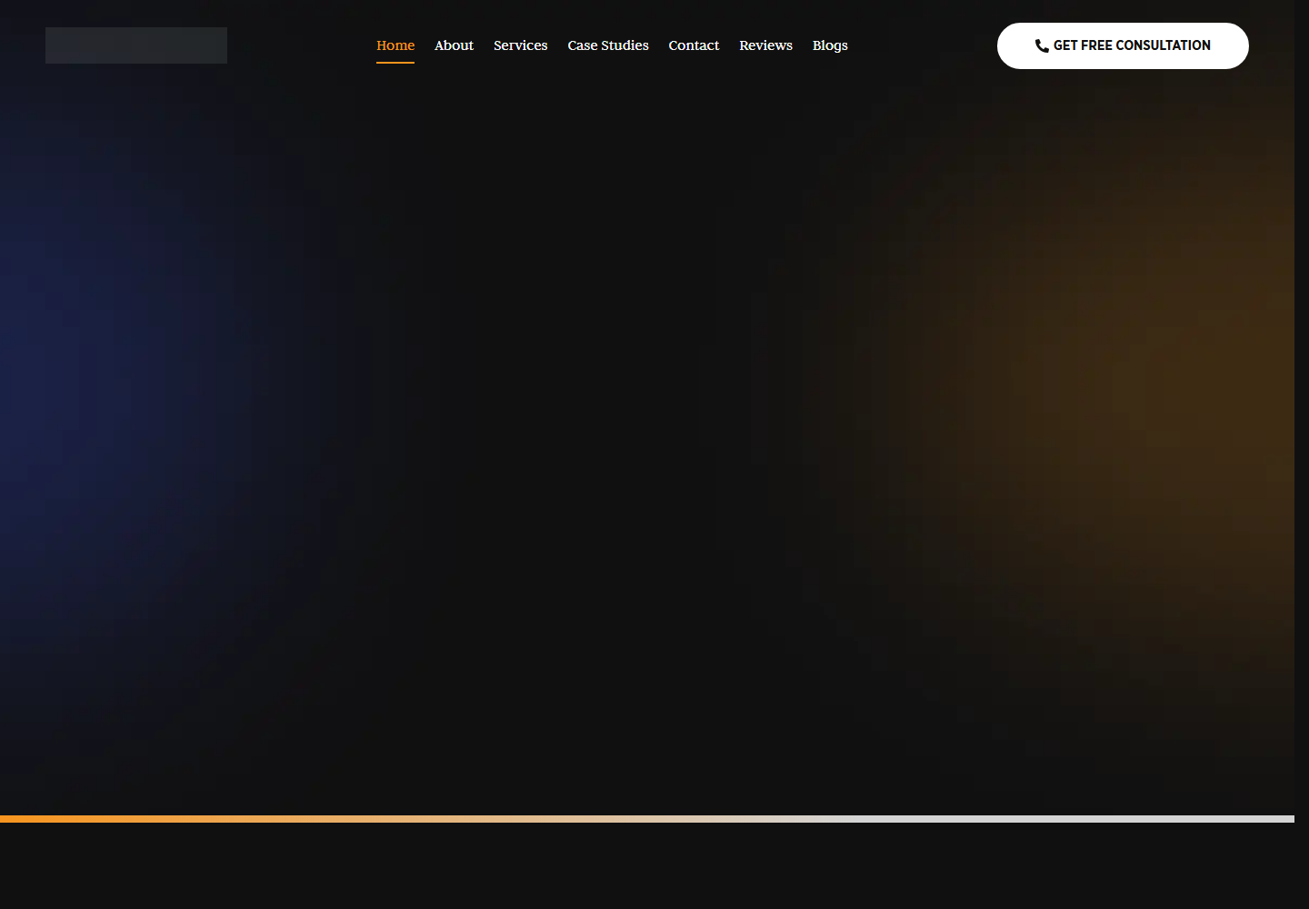 Allied One Marketing website homepage preview